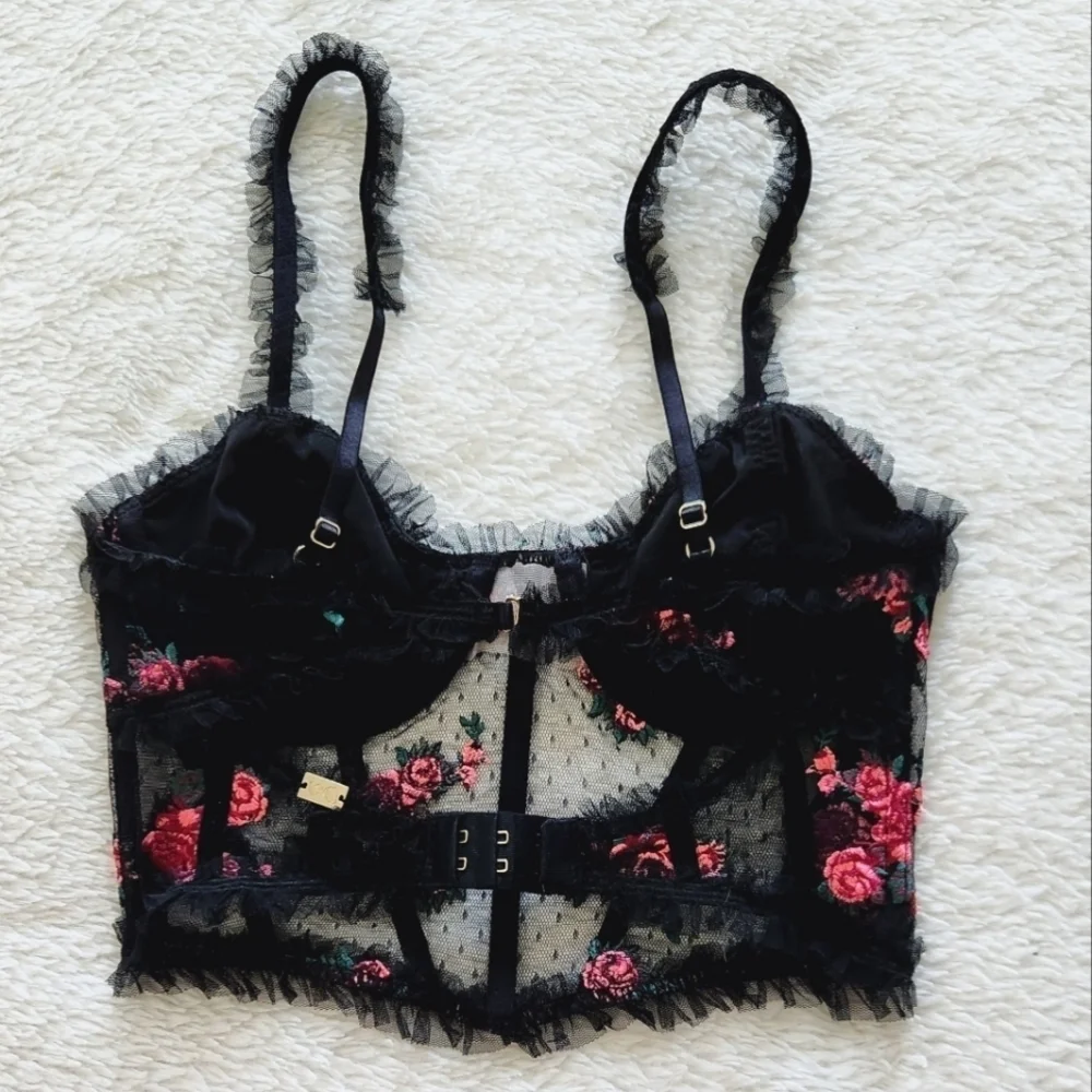 New!For‎ Love and Lemons Rosebud Bustier